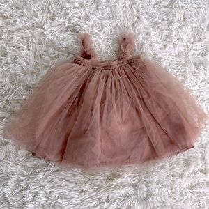 Dudu Cream tulle dress